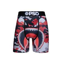 Warface Jet Boxer Briefs Black/Red Underwear 422180095 - 黑色 - 查看 2