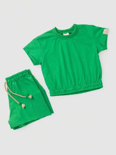 Conjunto Infantil Feminino Smiling Flower