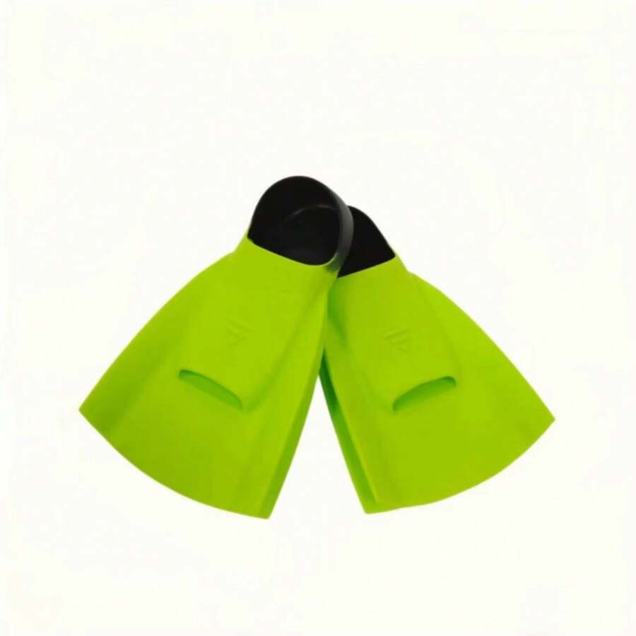 New Design Short Silicone Swim Fins For Snorkeling & Free Diving Adult