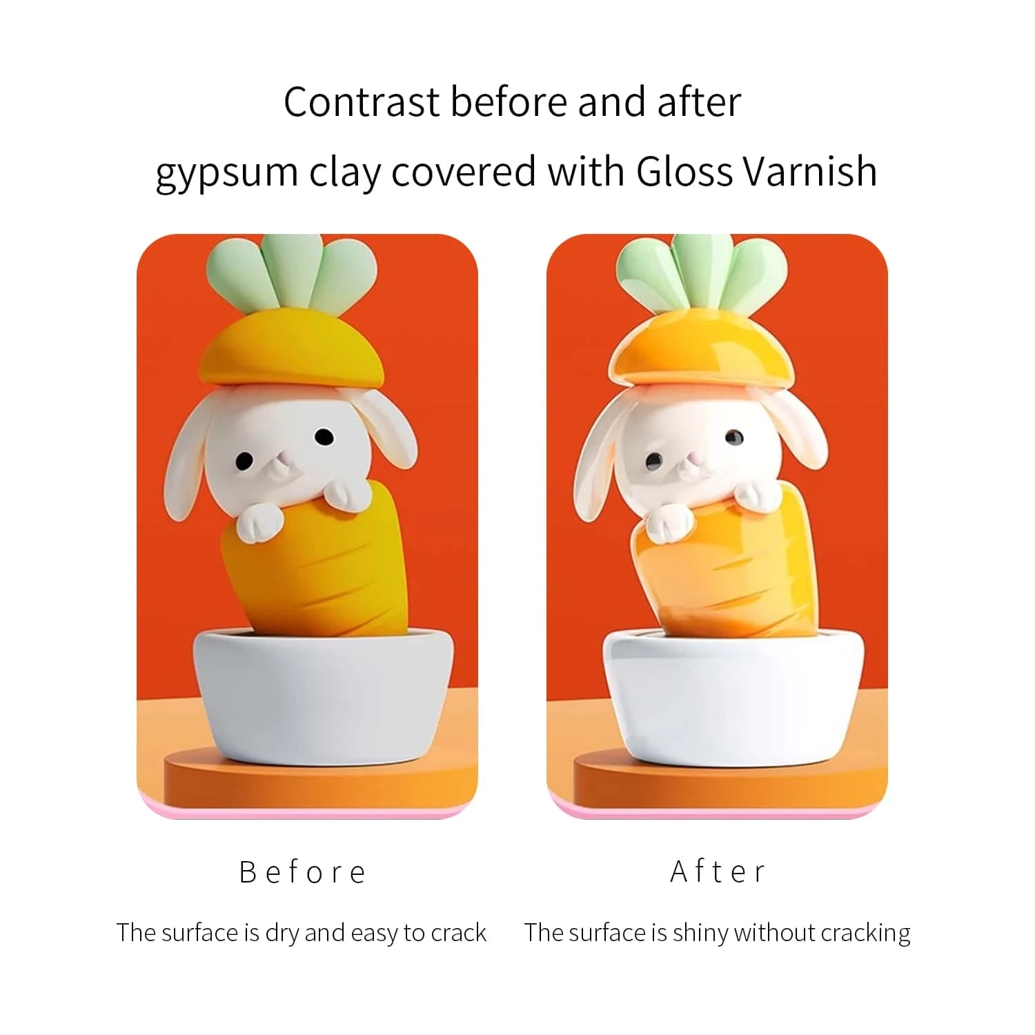 Acrylic WaterBased Gloss Varnish 100ml; NonRemovable; Gloss Finish