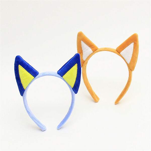 1pc Funny Sheepdog Ear Headband, Cute Cat Ear Cartoon Hair Hoop, Adult Cosplay Photo Prop Headpiece,Wolf Ears,Hairband,Hair Hoop Headbands