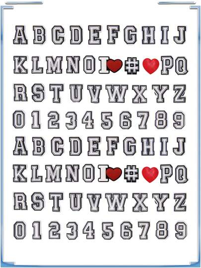 39/ 78 قطعة من فتنات الحذاء على شكل أحرف الأبجدية والقلوب لكلوغز والصنادل، من خامة البي في سي، إكسسوارات زخرفة الأحذية للكريسماس وعيد الميلاد والحفلات والهدايا، دبابيس أحذية للمراهقين والرجال والنساء والبالغين للاستخدام الصيفي والمدرسي
