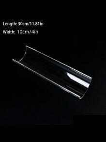 1 件亚克力蛋糕卷支架 U 形透明支架，半圆形加厚，11.81 英寸烘焙工具，用于制作完美的蛋糕卷、蛋糕卷形状、瑞士蛋糕卷、用于制作家庭晚餐的蛋糕工具、用于派对的瑞士蛋糕卷和用于制作节日蛋糕的支架，适用于婚礼派对、母亲节、父亲节、生日礼物、派对必备工具、节日必备工具。