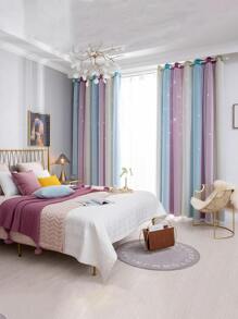 Curtains - Purple(1pcs) - View 5