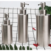 Dispenser per sapone liquido, bottiglia per gel, bottiglia in acciaio inossidabile 304, pompa per lozione, sapone per le mani 250ml/350ml/550ml, dispenser per cucina e bagno, decorazione per la casa e il bagno, decorazione autunnale, ritorno a scuola