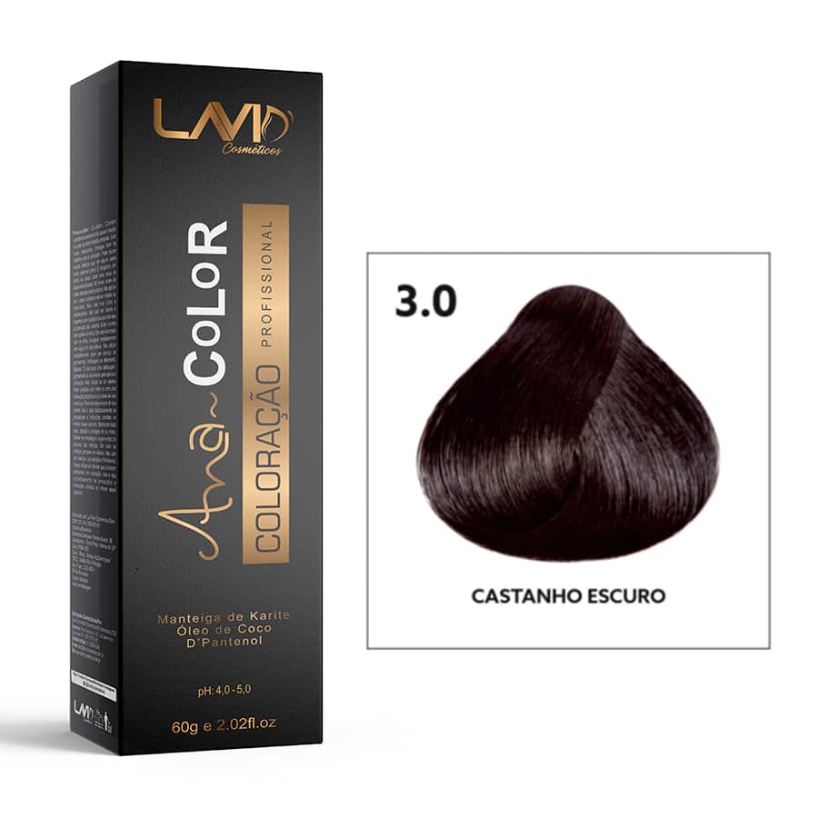 Hair Coloring - Màu nâu tối - Xem 1