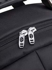 Men Fashion Backpacks - màu đen - Xem 5