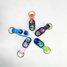 1pc New PopPuck Fidget Anti-Stress Toy, Elastic Pop Out Finger Toy, (Random Style And Partial Components)