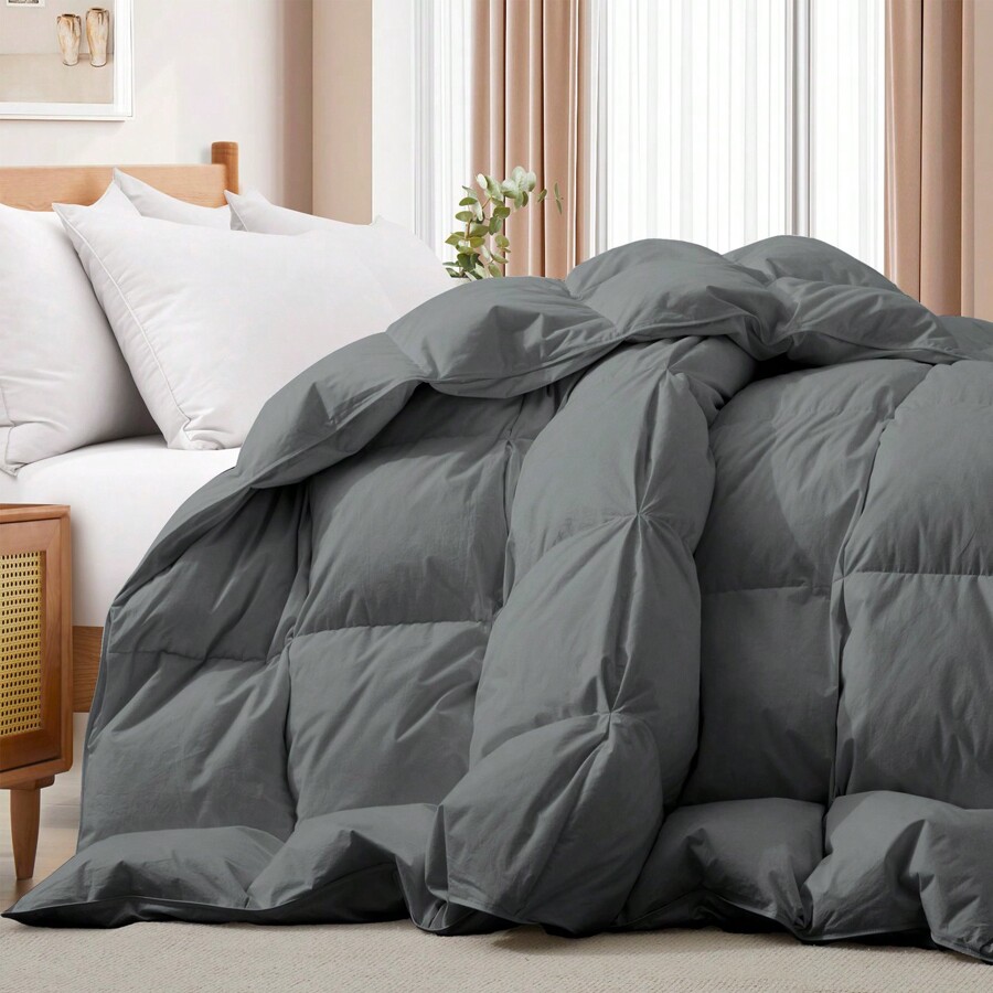 Puredown Goose Feather Down Comforter All Seasons Twin Full Queen King