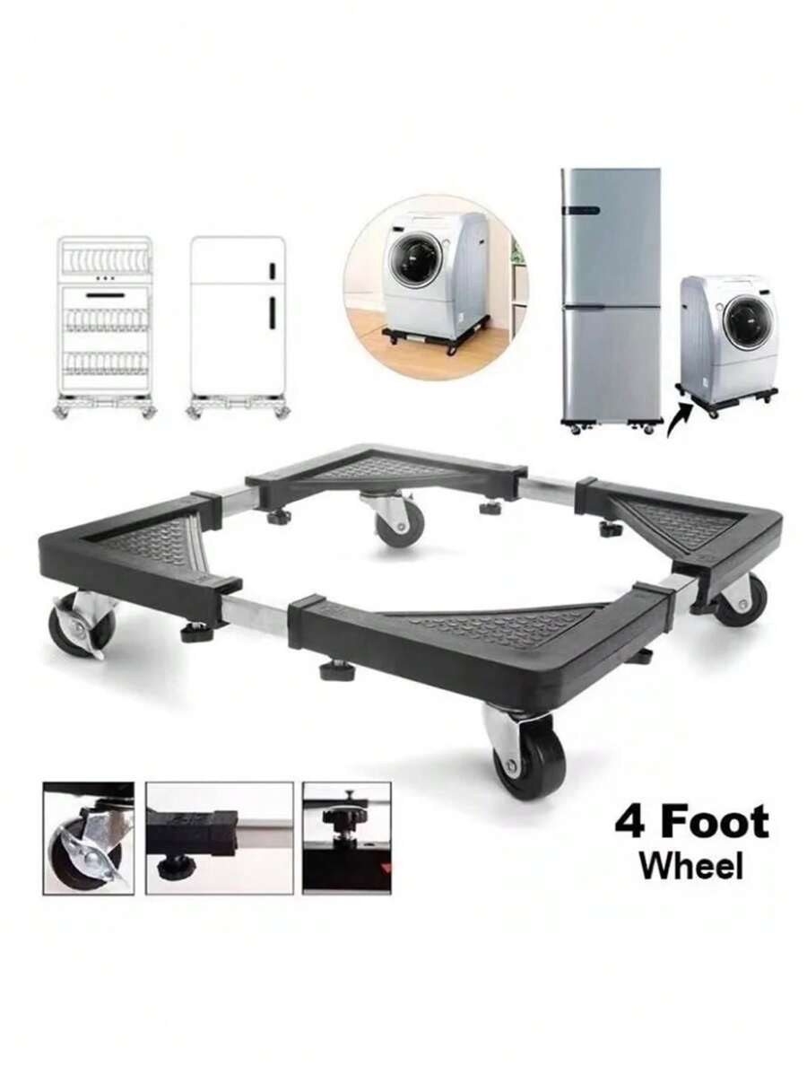 Casters - Black - View 1