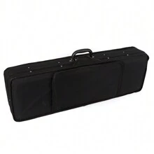 Violin Case Violin Case Case Box Violin Size 4/4 Oxford Fabric Shell And Flannel Inner Layer Adjustable Strap - màu đen - Xem 7