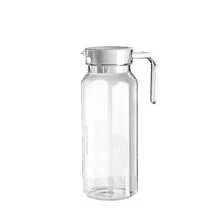 1 cái, Ấm đun nước Acrylic chịu lực có nắp, Ấm đun nước đồ uống lạnh, Hoàn hảo cho đồ uống mùa hè, Bình đựng trà đựng nước ép, sữa, đồ uống lạnh và nóng Bình đựng nước cho nhà hàng khách sạn tại nhà, Phụ kiện đồ ăn, Đồ uống - Trong sáng - Xem 4