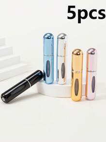 10/5/1pc Portable Mini Refillable Perfume Spray Bottle, Spray Atomizer, Fragrance Pump Case, Cosmetic Fragrance Water Storage Container, Mini Pocket Wallet Perfume Spray Bottle, Refillable Perfume Dispenser Pump Transfer Tool, Travel Perfume Pump Case, Bottom Fill Portable Travel Perfume Spray Bottle, Travel Cologne Spray Bottle, Mini Travel Perfume Refill Spray Bottle, Beauty Tool Travel Necessities, Reusable And Leak-Proof - Suitable For All Seasons, Mother's Day, Father's Day, Graduation Gift - Multicolor - View 10
