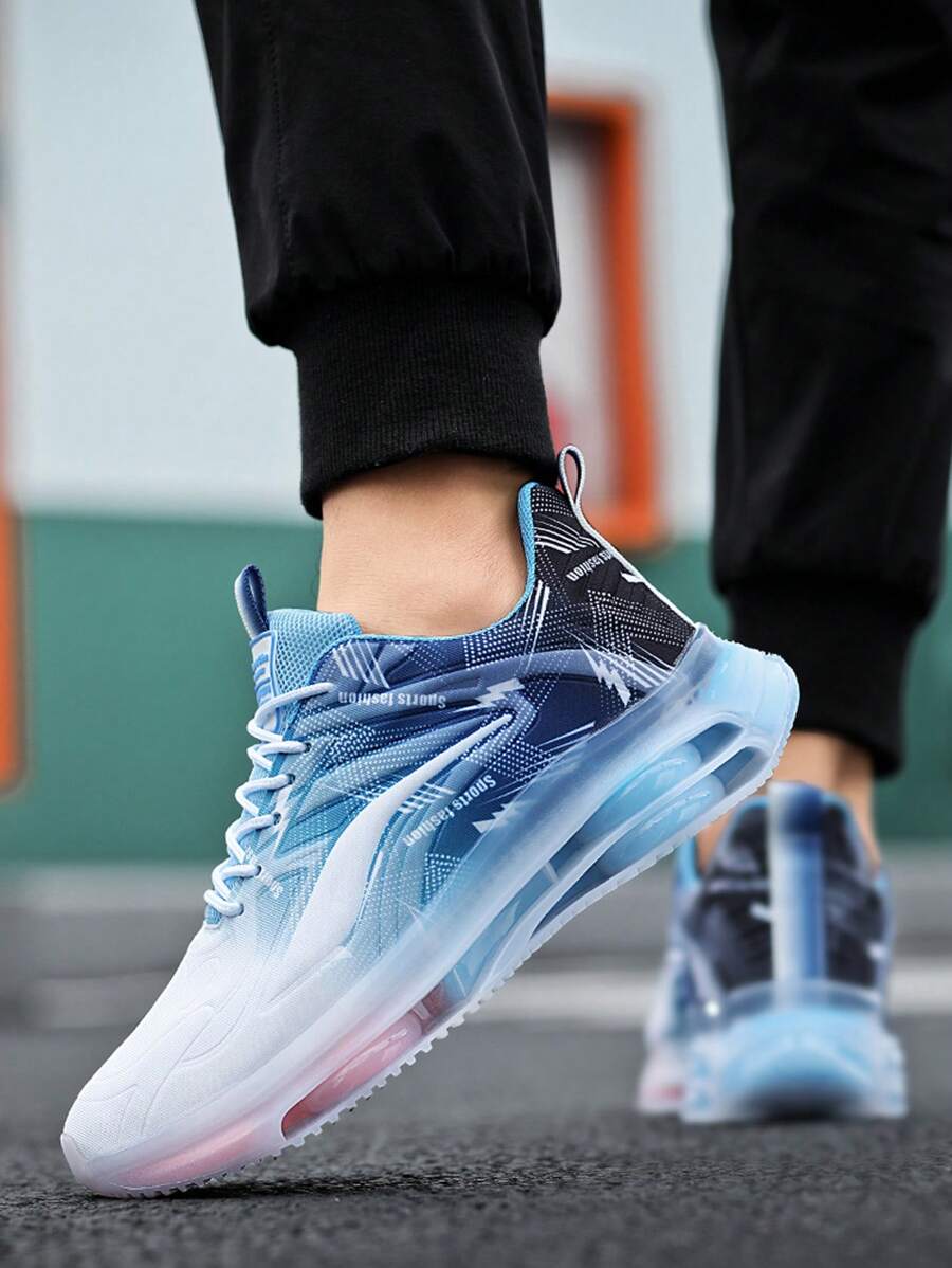 Unisex Plus Size Sneakers - Latest Design, Skin-Friendly Comfort, Suitable For All Occasions - Blue - View 1