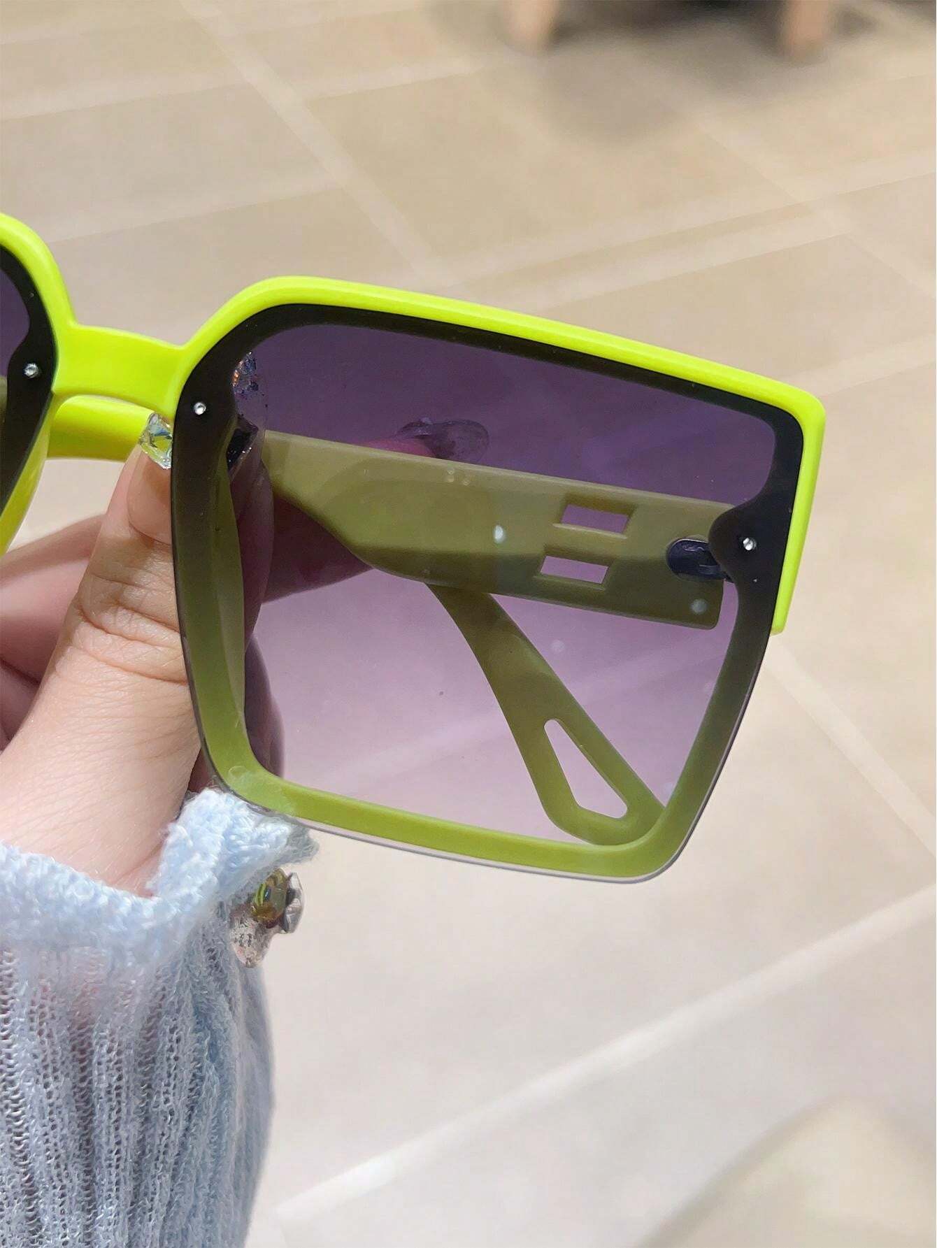 New European And American Style Big Frame Square Fashion Glasses For