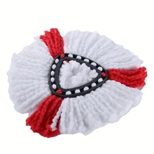 1 đầu lau xoay được, đầu lau thay thế và có thể giặt được, sử dụng được cả khô và ướt, đầu lau bụi, dễ vệ sinh, dụng cụ vệ sinh, phụ kiện vệ sinh, dụng cụ làm vườn - Nhiều màu - Xem 11