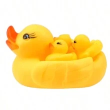 Little Yellow Duck Children Funny Water Play Toys Sounding Mini Duck Swimming Pool Floating Toys Kids Bathing Toys Gift For Kids