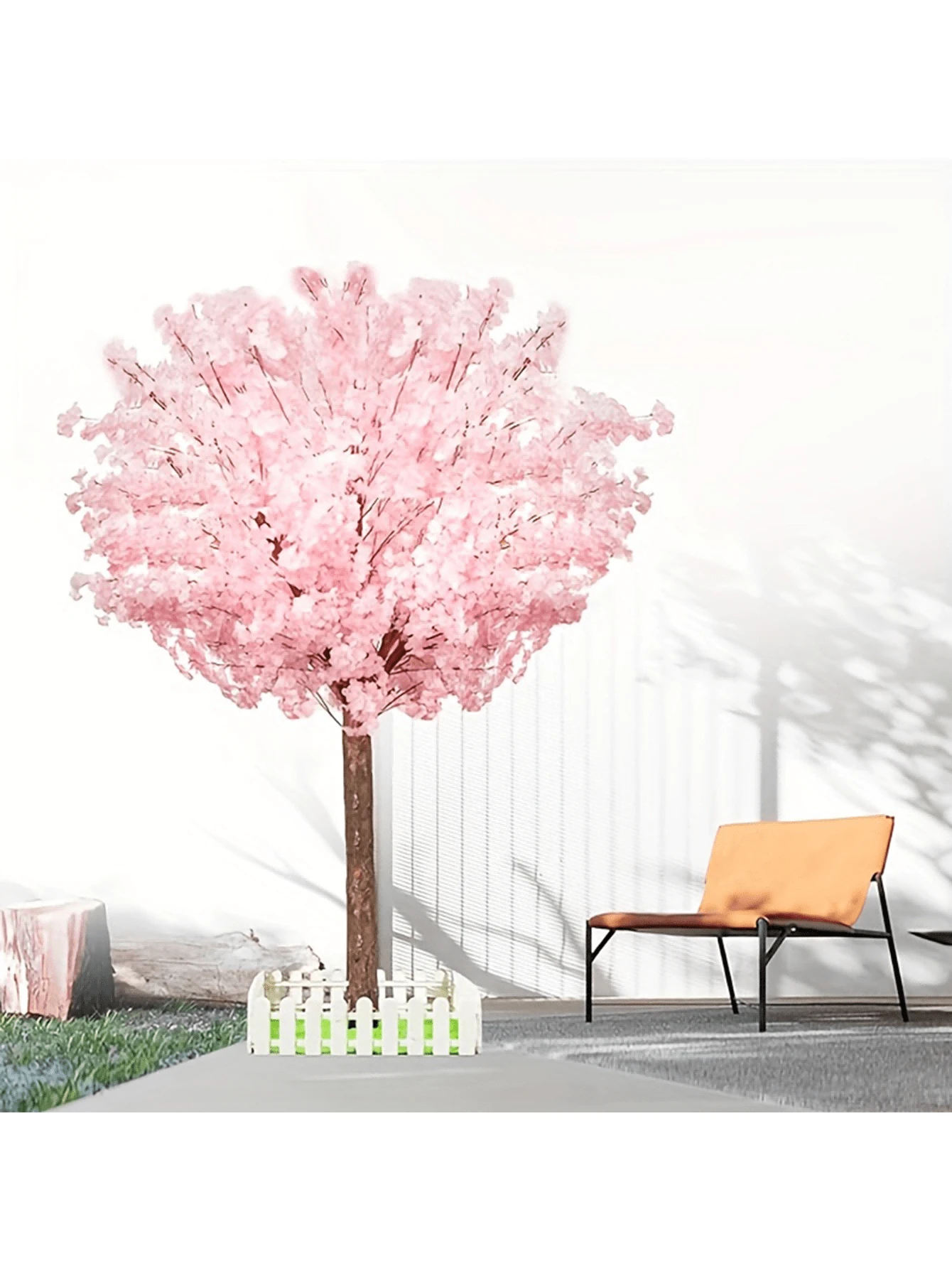 Handmade Natural Fake Cherry Blossom Pink Trees For Indoor Decoration, Outdoor Parties, Weddings, And Christmas And Christmas Decorations