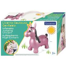 Inflatable Jumping Unicorn - Multicolor - View 5