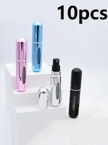 10/5/1pc Portable Mini Refillable Perfume Spray Bottle, Spray Atomizer, Fragrance Pump Case, Cosmetic Fragrance Water Storage Container, Mini Pocket Wallet Perfume Spray Bottle, Refillable Perfume Dispenser Pump Transfer Tool, Travel Perfume Pump Case, Bottom Fill Portable Travel Perfume Spray Bottle, Travel Cologne Spray Bottle, Mini Travel Perfume Refill Spray Bottle, Beauty Tool Travel Necessities, Reusable And Leak-Proof - Suitable For All Seasons, Mother's Day, Father's Day, Graduation Gift - Multicolor - View 14