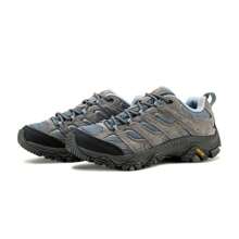 Merrell MOAB 3 Women Outdoor Hiking Trekking Shoes  Grip Shock Absorbing Low-Top - Dusty Blue - View 3