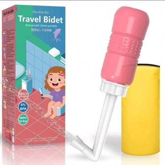 300ml Rociador portátil de bidé, dispositivo de lavado íntimo de viaje, herramienta de limpieza de higiene personal