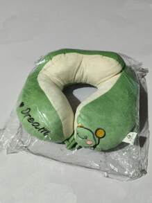 1pc Random Color U-Shaped Neck Pillow For Sleeping And Airplane Travel Neck Protection