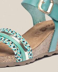 Yokono Women Platforms & Wedge Sandals - Green - View 3