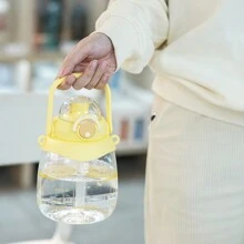 LocknLock 大容量偶像瓶，带宽口吸管，Tritan 材质水壶