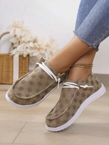 Advanced Light Luxury Casual Slip-On Flat Slouchy Shoes