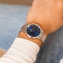 Men Quartz Watches - 銀色 - 查看 3