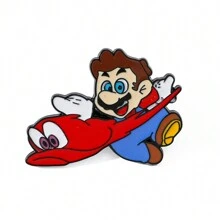 1 Stück kreative Spiel-Brosche, personalisierter  Emaille-Pin, Metall-Abzeichen-Schmuck, Kleidung, Rucksack-Accessoire, Geschenk für Freunde - Spiel-B - Übersicht 20