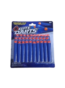 1 paquete 30 Dardos nerf de recambio para juguete, pistola blaster de juguete - Azul Marino - Ver 1