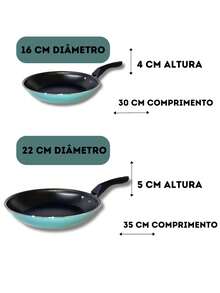 Frying Pan - Mint Blue - View 3