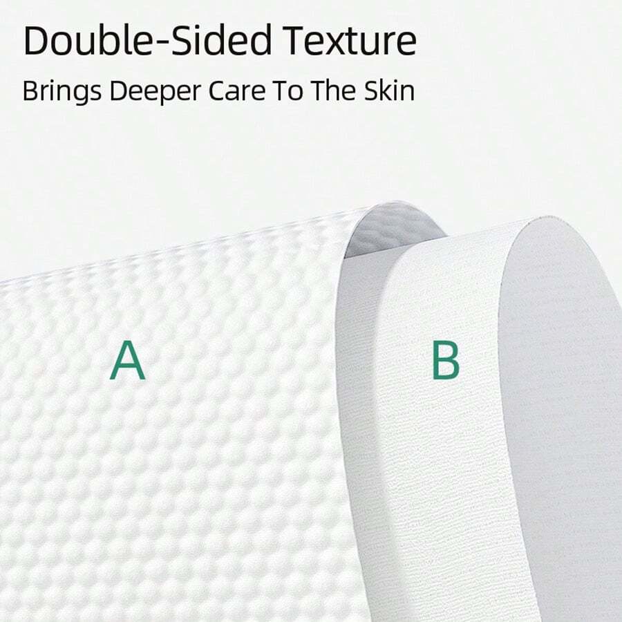 Soft Dry Wipe Cotton Face Tissues, Lint Free Facial Cleansing Towels