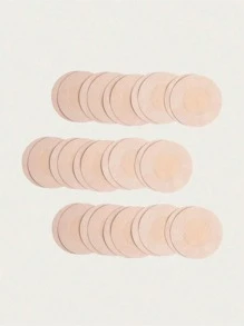 50PCS Invisible Nipple Tape Disposable Nipple Pad Tapes Nipple Cover Non-Woven Nipple Sticker Chest Stickers