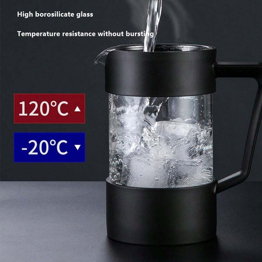 ステンレス製 プレスポット、ガラスフィルターのコーヒーポット、お茶を淹れるためのディスペンサー SHEIN JAPAN