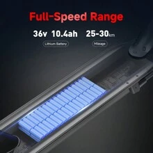 SUNNIGOO N7PRO 350W Adults Electric Scooter 36V 10.4Ah 8.5 Inch Outer Honeycomb Tires 20Mph Max Speed Escooter - US A Type Plug(110-127V) - View 6