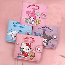 Sanrio Sanrio Kawaii Hello Kitty Kuromi Cinnamoroll My Melody Purse Anime Character Decorate Accessories Kitty Cat Kerokero Keroppi