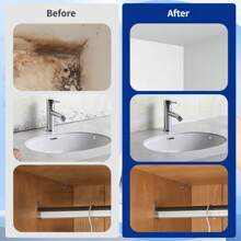 H4Cacle 墙面去污喷雾剂，适用于墙面、马桶、洗手盆、衣柜、洗衣机橡胶圈的清洁和去除，家用清洁剂 - H424 - 查看 6