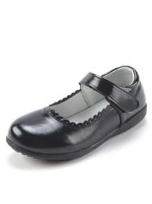 Children Black Leather Shoes, School Uniform Shoes For Girls