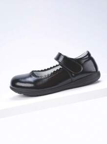 Children Black Leather Shoes, School Uniform Shoes For Girls