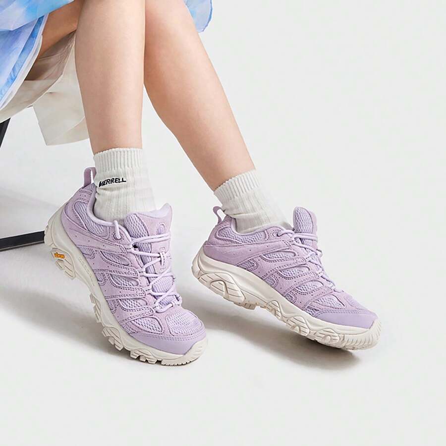 Merrell MOAB 3 Women Outdoor Hiking Shoes, Traction, Shock Absorption, Low-Top