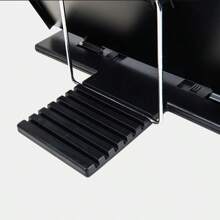 Text Line Spacing Positioning Typing Assist Device, Computer Document Holder, Desktop Typing Stand, Book Holder, Plastic Reading Stand For A4 Paper Size - Multicolor - View 5