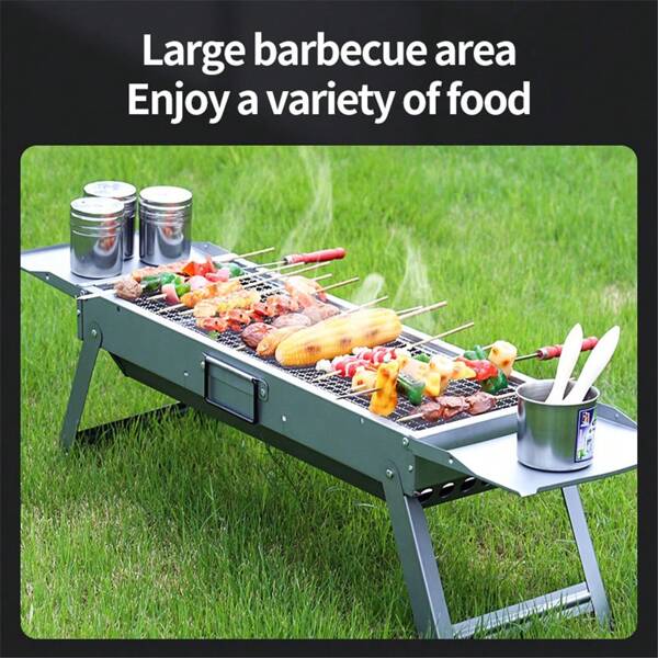 Grill Herd, Haus Kohle, Outdoor Grillgestell, Outdoor kleine Kohlegrill, zusammenklappbarer und ausziehbarer Herd