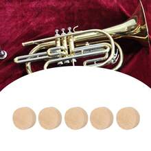 Trombone Cork Pad Trombone Water Key Cork Spit Valves Cork Trumpet Trombone Repairing Cork Pads Musical Instrument Parts - Multicolor - View 4