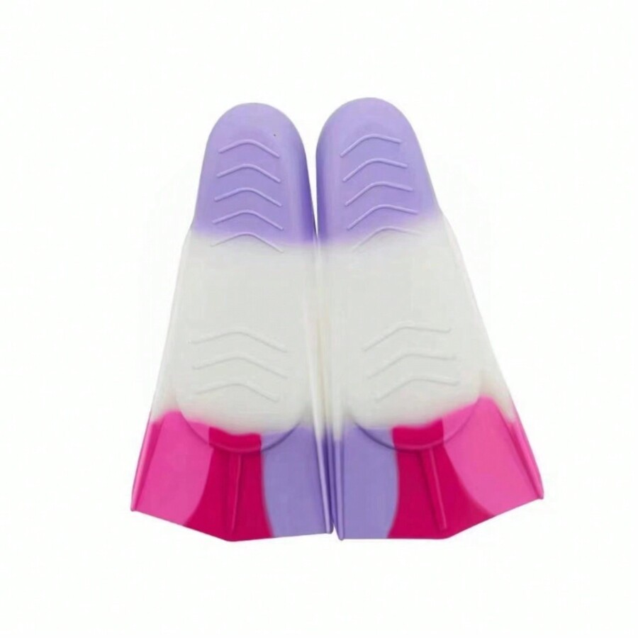 Adult Short Swim Fins, Snorkeling Fins For Swimming Training, Frog Kick