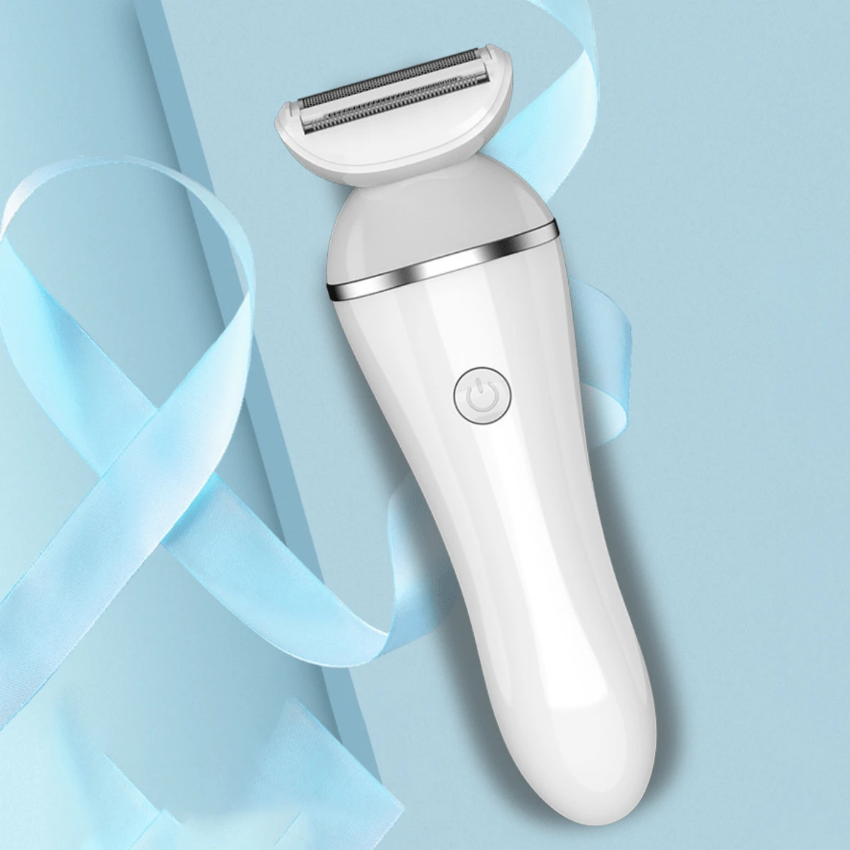 Elektrischer Rasierer für Frauen, USB aufladbarer Rasierer für Achselhöhlen, Beine und Bikini