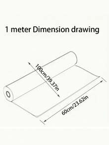 1pc Electrostatic Rainbow Semi-Transparent Nordic Style Glass Film With Laser Moon Crescent Pattern, Office Sandblasted Glass Window Film, Bathroom Anti-Peeping Privacy Sticker Home Bathroom Decor - Multicolor - View 4