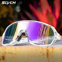 SCVCN Bike Cycling Glasses MTB Mountain Road Racing Equipment Men Women Outdoor Sport Glasses Bicycle Hiking Driving Fishing Golf Accessories Travel Camping Glasses - 彩色 - 查看 10